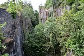 Anciennes ardoisières de Travassac (Corrèze).