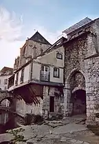 Les fortifications côté Loing.