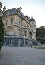Château Boulardélévation, décor extérieur, toiture