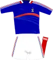 Maillot de l'équipe de France à domicile