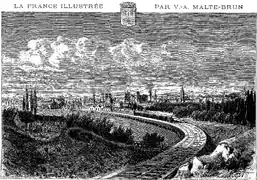 Gravure de la France illustrée.