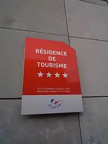 La signalétique des résidences de tourisme en France