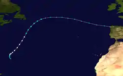 Image illustrative de l’article Ouragan Frances (1992)