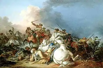 Une bataille Paris, musée du Louvre.