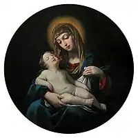 Vierge à l'Enfant, 1624, musée du Louvre.