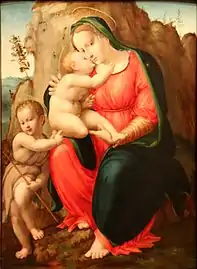 Francesco Granacci, Vierge à l'Enfant.