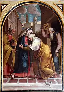 Visitazione, église Santi Nicolò e Francesco, Castrocaro Terme