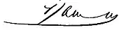 signature de Francis Jammes