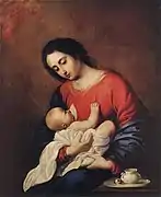 Zurbarán, Vierge à l'Enfant (1658)