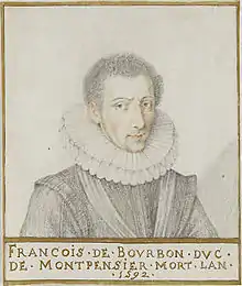 Le prince François de Montpensier.