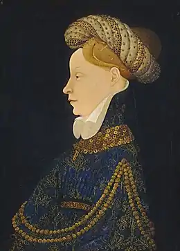 Portrait d'une dame de profil, v. 1410