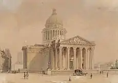 Le Panthéon, par François Villeret — XIXe siècle