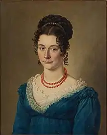 Portrait de madame de Virieu.