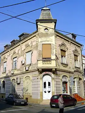 Maison du pharmacien Štrajmo, 16 rue Bežanijska, 1907