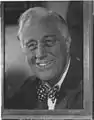 Franklin Delano Roosevelt, président des USA, Delano et petit-fils Brinley.