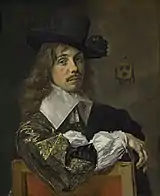 Portrait de Willem Coenraetsz. Coymans, 1645, huile sur toile, 76,8 x 63,5 cm (National Gallery of Art, Washington).