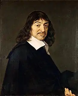 Tableau représentant René Descartes.