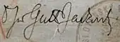 signature de Jiří Stanislav Guth-Jarkovský