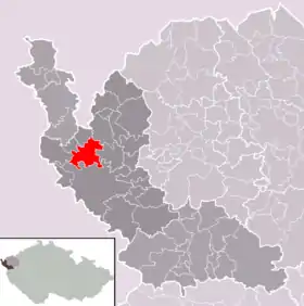 Localisation de Franzensbad