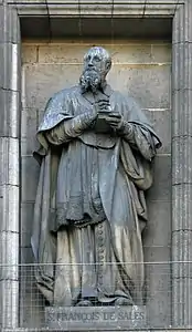 François de Sales à l'église de la Madeleine à Paris.