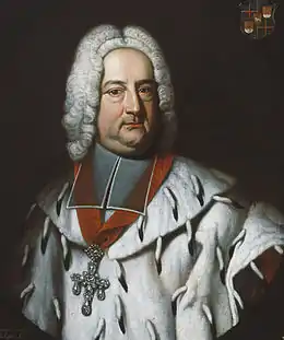 François-Georges de Schönborn (1682–1756), prince-archevêque et électeur de Trèves, prince-évêque de Worms et prince-prévost d’Ellwangen