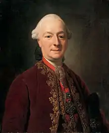 François-Joseph Ier de Liechtenstein, par Alexandre Roslin (1718–1793).