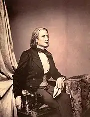 Franz Liszt (Ferenc Liszt en hongrois).
