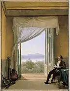 Schinkel à Naples (1824), Berlin, Alte Nationalgalerie.