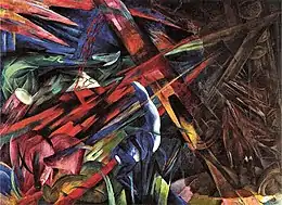 Franz Marc, Le Destin des animaux (1913)