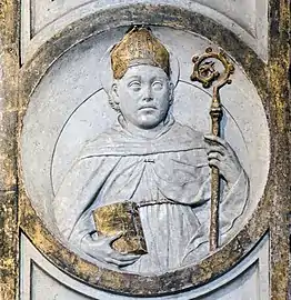 Bas-relief, basilique I Frari, Venise.