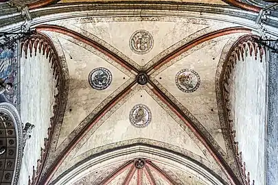 Le Plafond du chœur.