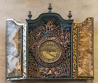 Horloge de Francesco Pianto et de Stefano Panata.