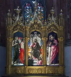 Triptyque de saint Marc par Bartolomeo Vivarini.