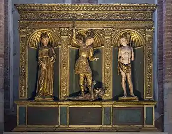 Retable du XVe siècle.