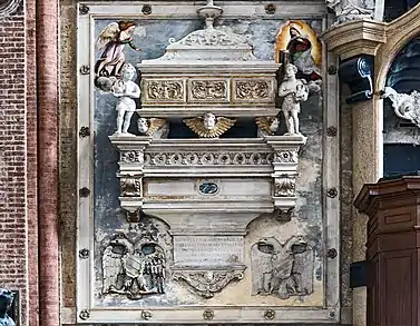 Le monument d'Alvise Pasqualigo.