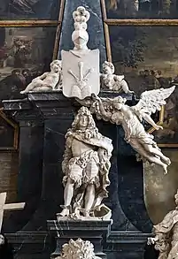 Le monument funéraire de Girolamo Garzoni.