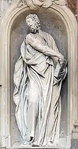 Saint André l’apôtre par Alessandro Vittoria.