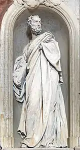 Saint Pierre l'apôtre par Alessandro Vittoria.