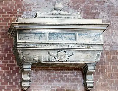 Le monument de Jacopo Barbaro.