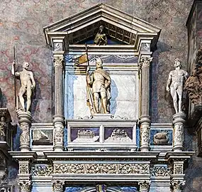 Monument à Benedetto Pesaro par Lorenzo Bregno et Giambatista Bregno.