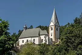 Église Saint Jean Baptiste à Frauenstein.