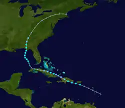 Trajectoire de Fred.