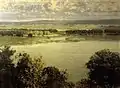 River Landscape from the Bluffs, sans date