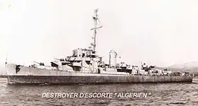 illustration de Algérien (destroyer d'escorte)