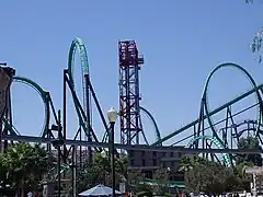 FreeFall à Six Flags Magic Mountain