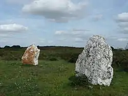 Alignement de menhirs de Bennefraye.