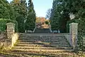 Les escaliers d'honneur du parc Trip