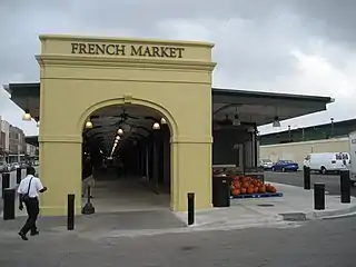 Le French Market à La Nouvelle-Orléans.