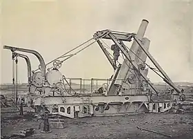 Image illustrative de l'article Mortier de 293 mm danois sur affût-truck modèle 1914