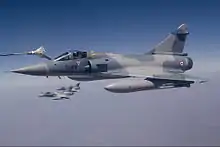Avion de chasse Mirage 2000D.